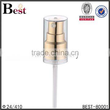 gold aluminum mist sprayer wholesale sprayer pump free samples