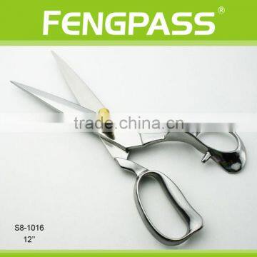 S8-1016 12" Stainless Steel Blades And Handle Clothing Scissors photo-2