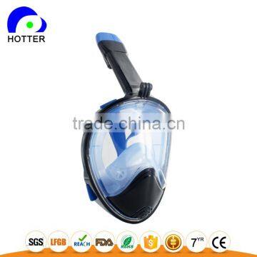 New Design High Quality Silicone Food Grade Full View Snorkel Mask 180 photo-2