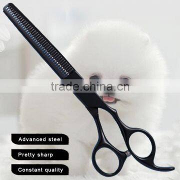 CS-6540VB 6.5inch 40teeth Black Teflon Coated Pet Thinning Dog Grooming Scissors photo-5