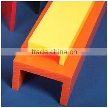 Colorful Non Toxic Wearproof HDPE Linear Guide Rail photo-5