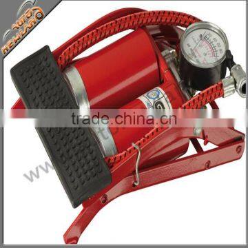 Double cylinder Foot Air Pump 2 cylinder air compressor pump