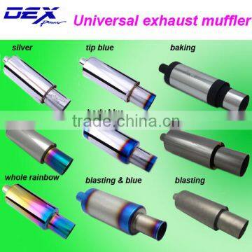 auto exhaust universal stainless ss304 muffler pipe