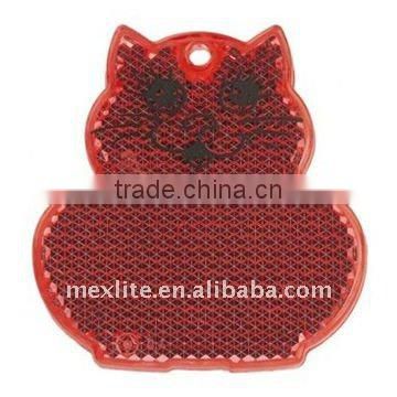 Pedestrian Reflectors Cat Red Color