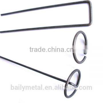 Factory Supply 11GA U-turf Nail/U Type Sod Staples for Gardens/Galvanized Grass Pin photo-2