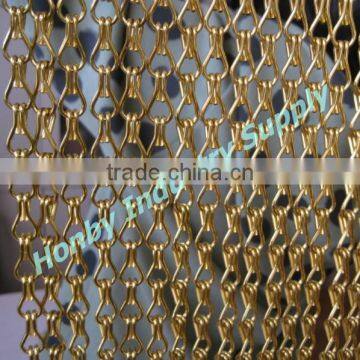 2017 Fashion Golden Hook Chain Linked Office Partition Divider