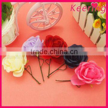 Fashion beautiful dress various cheap artificial flower wholesale