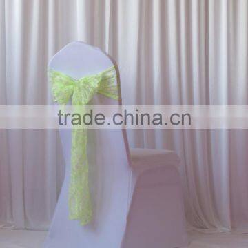 Pink Lace Chair Sash photo-2