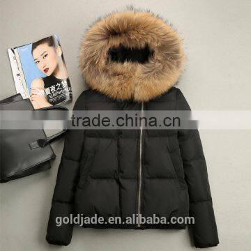Latest Fashion Winter Short Down Jackets Woman Down Jacket Parka Winter 2016 photo-4