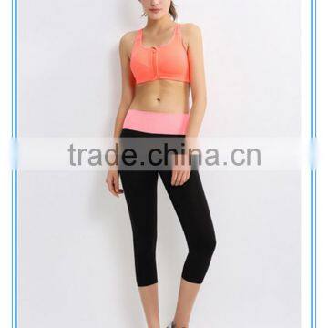 Spring season clothes yoga pants fitness training sports trousers women yoga leggings pants running dance gym workout wear