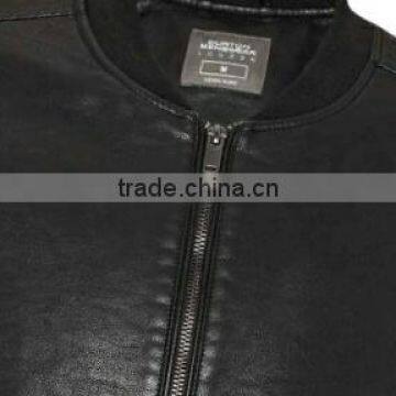 ALIKE Men pu Jacket Bomber pu Jacket photo-2