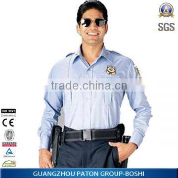 2014 top sell,cheap guangzhou factory price workwear security shirt uniform