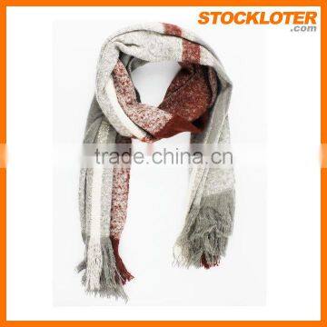 Scarf stock inventory closeout new arrival low price 2016