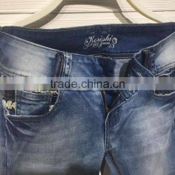 GZY Summer Hot Sale New Style Women Jeans 2017 Stock High Quality photo-3