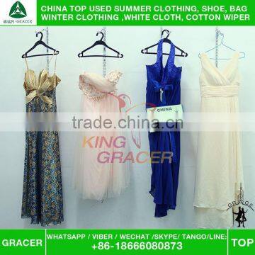 Wholesale used clothing Used Party Dress sale used clothes