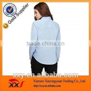 Long Sleeve Plaid Fashion Shirt for Women Cheap Wholease photo-2