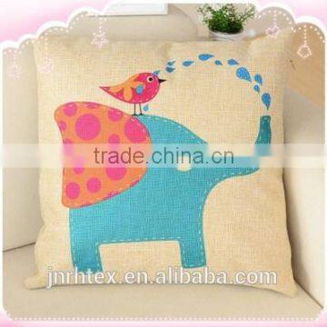 High quality new design 100 polyester custom cartoon cushion printing