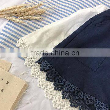 S16939A Baby Girls Pom Pom Shorts Girl's Summer Cotton Shorts photo-3