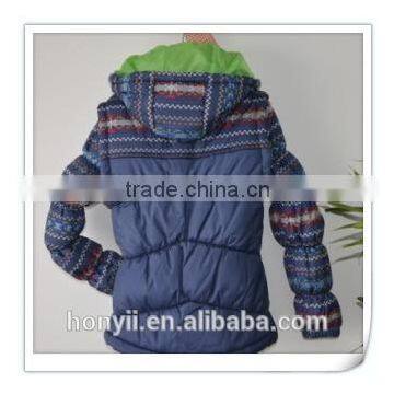 WOMEN LADY'S PRINT PUFFY JACKET photo-2