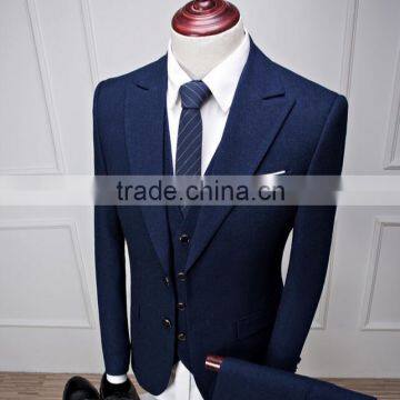 2016 New Fashion Mens Quality Suits Men Eruope Formal Business Suits photo-5