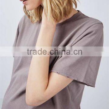 Short Sleeve Plain Maternity t Shirts Wholesales photo-3