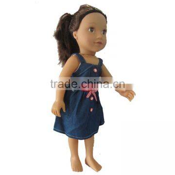 High Quality Fixed Eye Doll American Doll 18 Inch photo-4