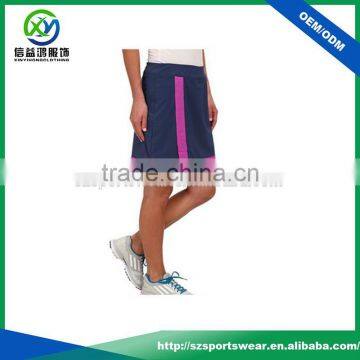 Dry Fit Good Stretch Blend 88% Polyester 12% Spandex Fashionable Golf Skirt ,golf Skorts
