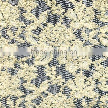 cream lace fabric in china