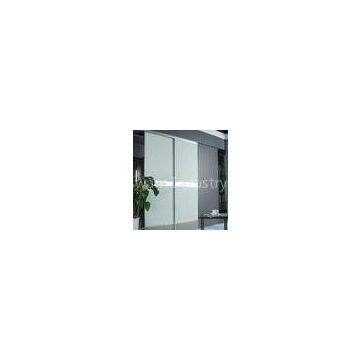 Bedroom Glass wardrobe Closet Sliding Door, Dustproof Aluminum Interior Sliding Door