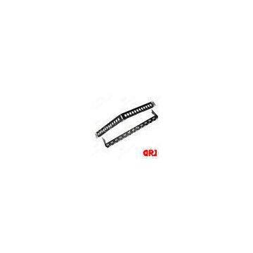 Black FTP 24 port bend Rj45 cat5e / cat6 Patch Panel Rack Mounted