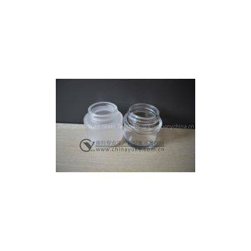 Cosmetic bottles glass frosting powder