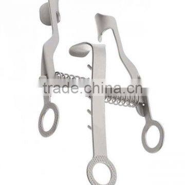 Vikers Low-Profile self Retaining Retractor,Comlete with Central Blade,Orthopedic Instruments