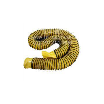 Yellow Spiral Flexible Duct photo-3