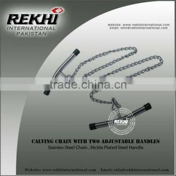 Pakistan Calving Chain with Two Adjustable Handles,paricion cadena