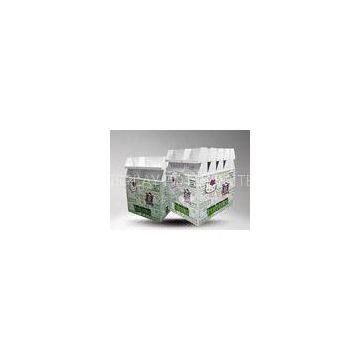 Advertising cardboard heavy duty pallet display combinnes counter display
