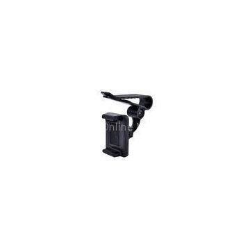 Sun Visor Bracket Mobile Phone Car Holders , Adjustable Cell Phone Car Mount for Samsung