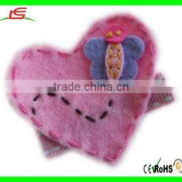 Pink Charming Girl Butterfly Hair Clip