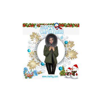 New Trendy Warm Faux Fur Coat for Women in High Quality