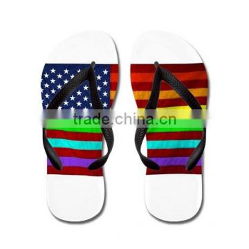 Rainbow Gay Pride Pony Cartoon Beach Slippers Summer Flip Flop