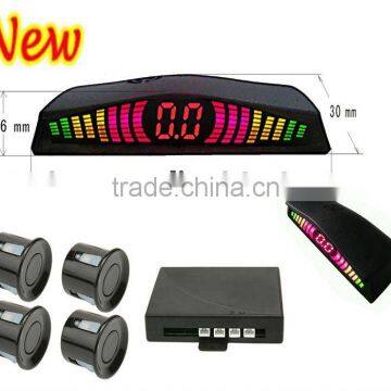 NEW ARRIVAL Rainbow LED Display Sensor Park Car