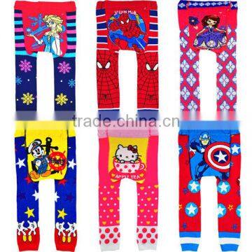 new design cotton cartoon animal baby pants