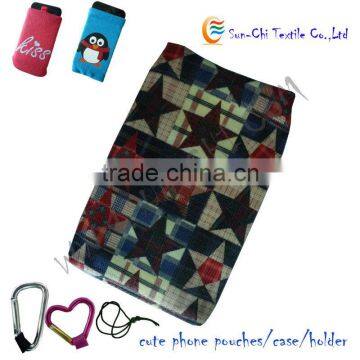 2012 new phone pouch case for smartphone, phone holder