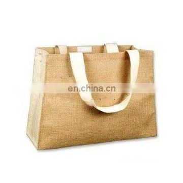 Jute shopping bag