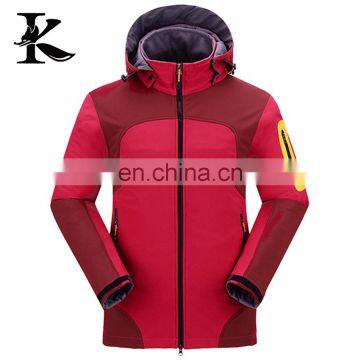 Empty Red Jacket Softshell Breathable Promotion Coat