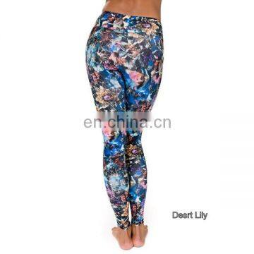 Custom Printed Gym Clothing Yoga Pants Ladies Sexi Fitness Wear photo-3