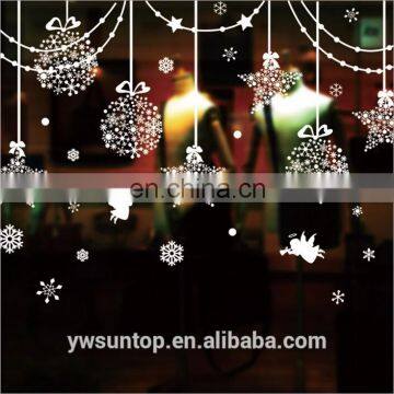 Snowflake Ball and Star Christmas Removable Window/Wall Sticker Christmas Decoration