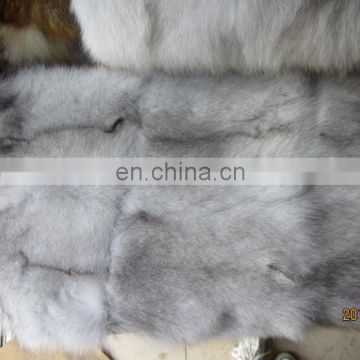 wholesale price splicing genuine fox fur skin plate for garment