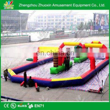 Most Fun and Super Attractive inflatable go karts race track