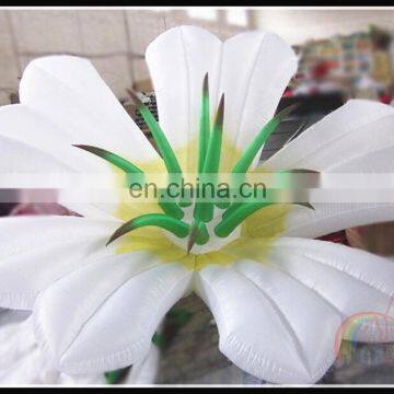 Beautiful Wholesale Inflatable Lighting Party Decorations Flower Giant Inflatable Hanging Flower