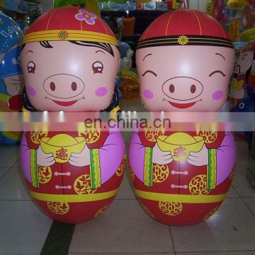 promotional inflatable small tumbler toy